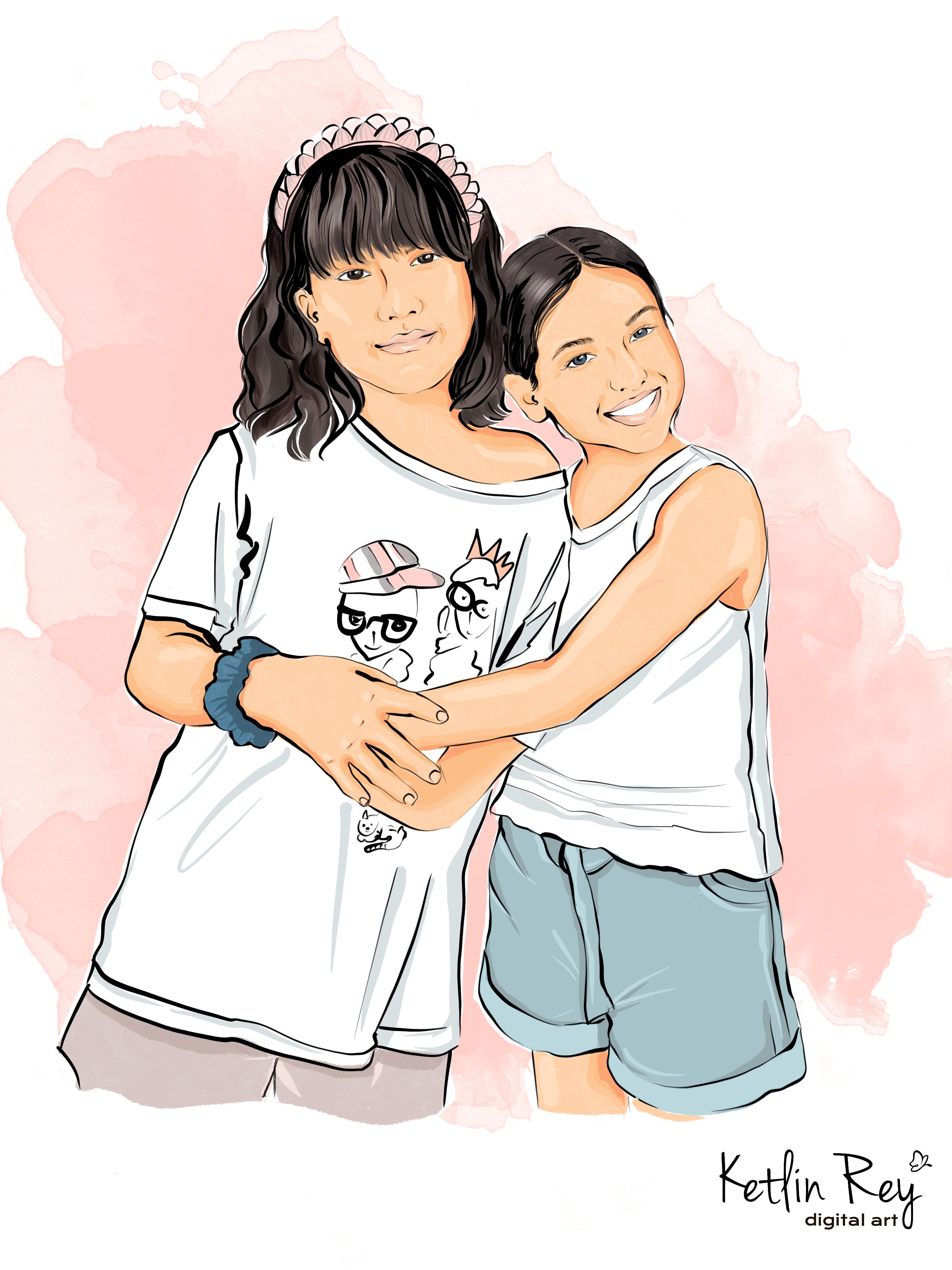 Digital Custom Portrait