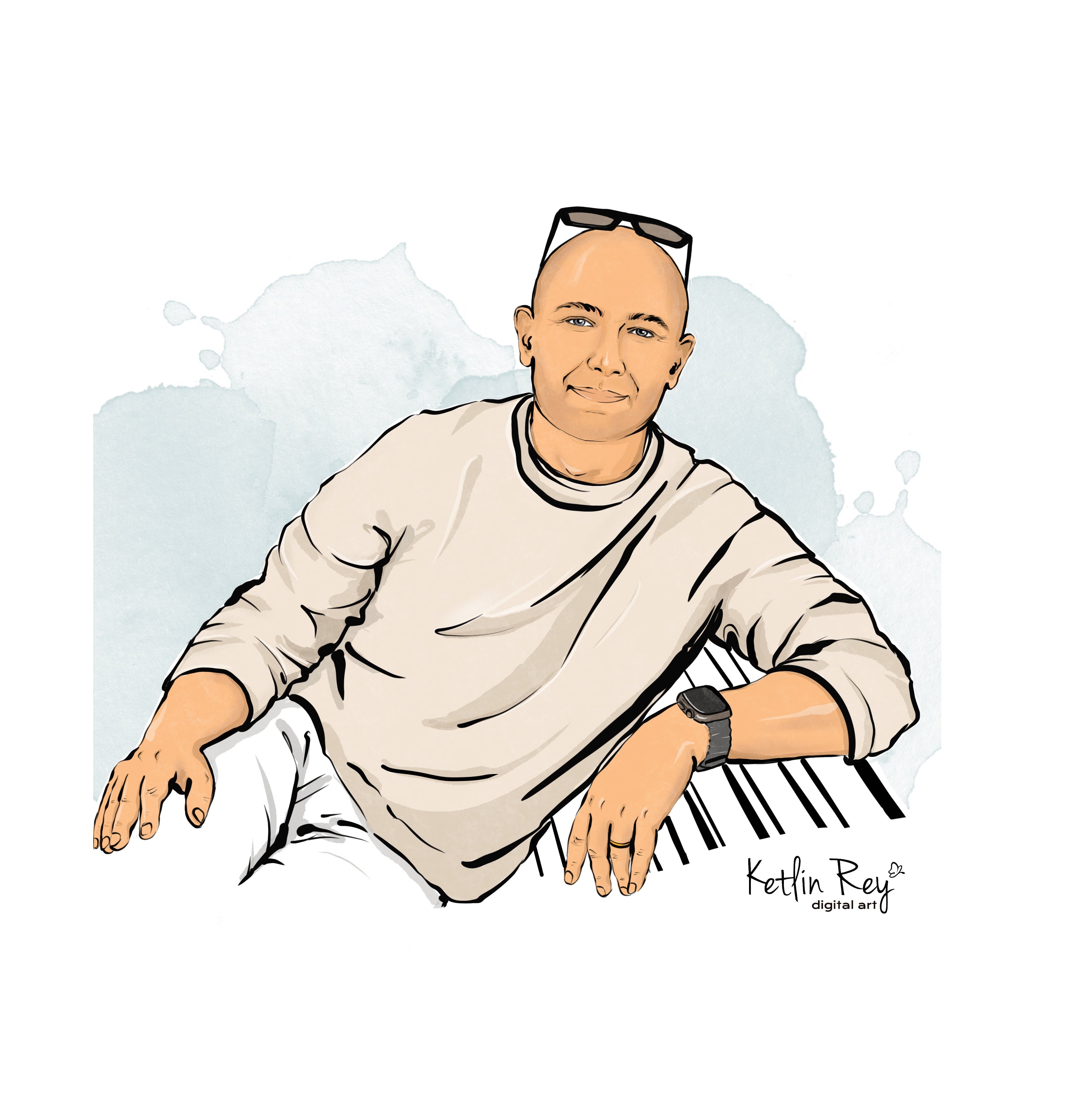 Digital Custom Portrait