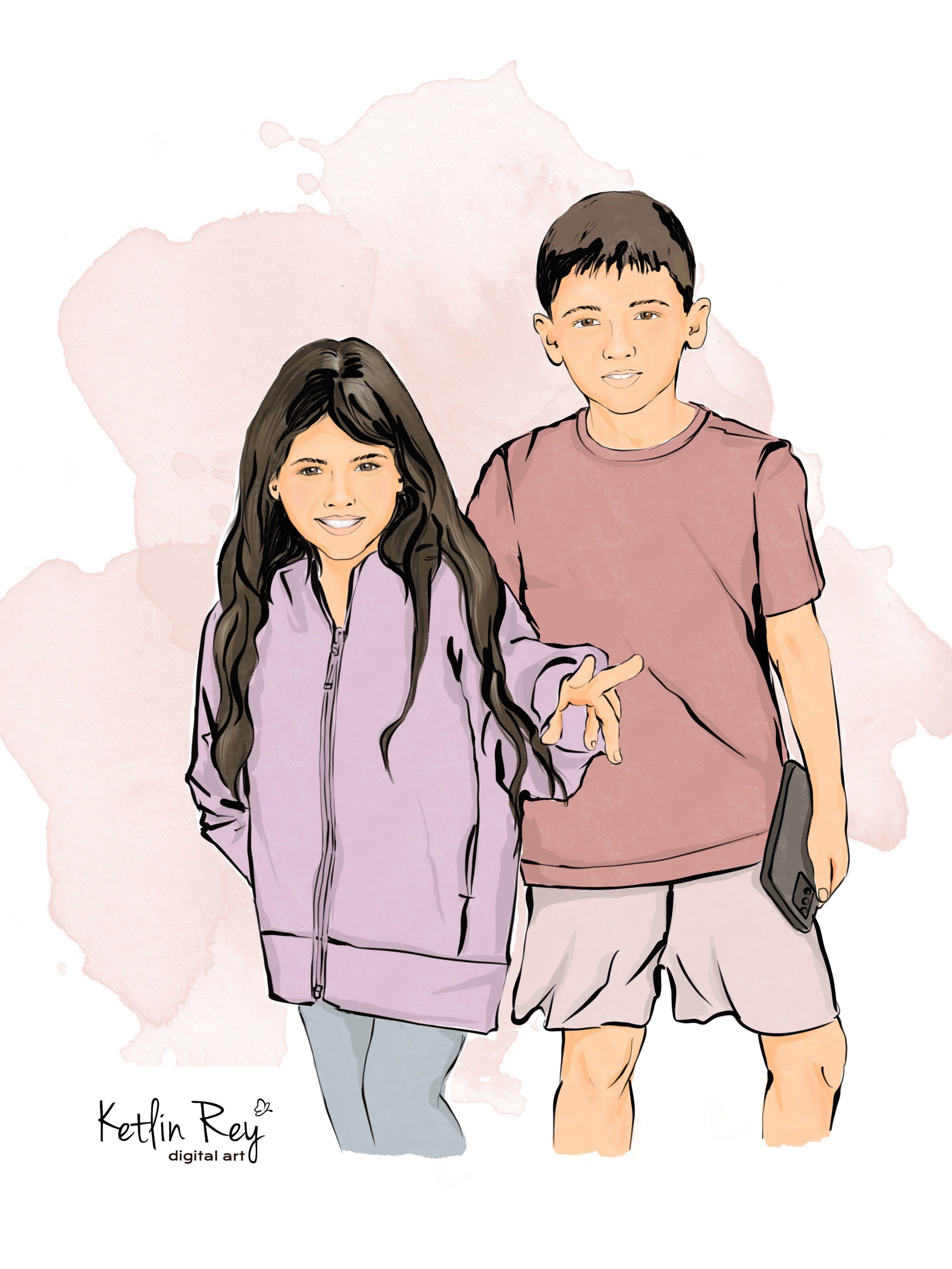 Digital Custom Portrait