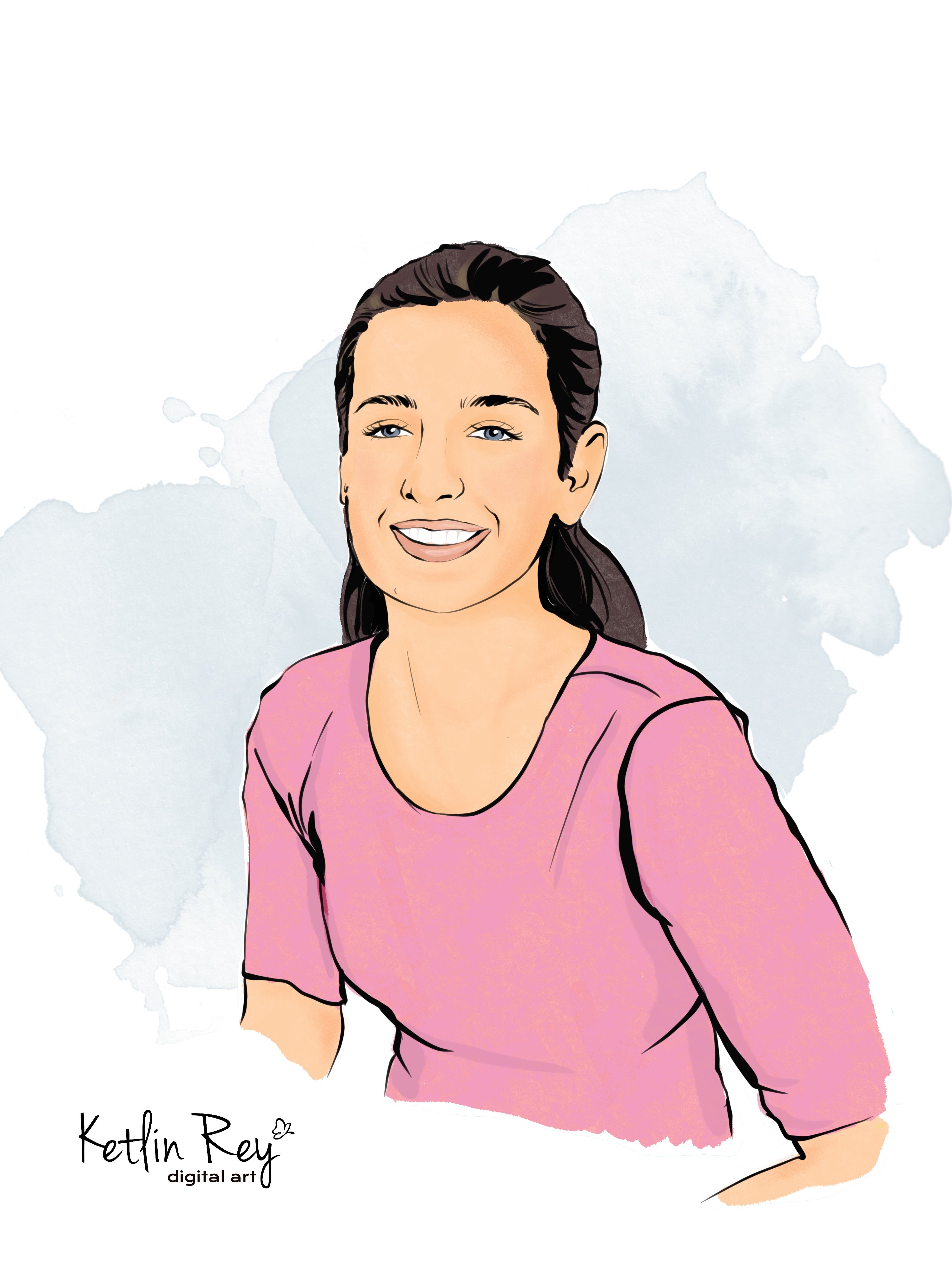 Digital Custom Portrait