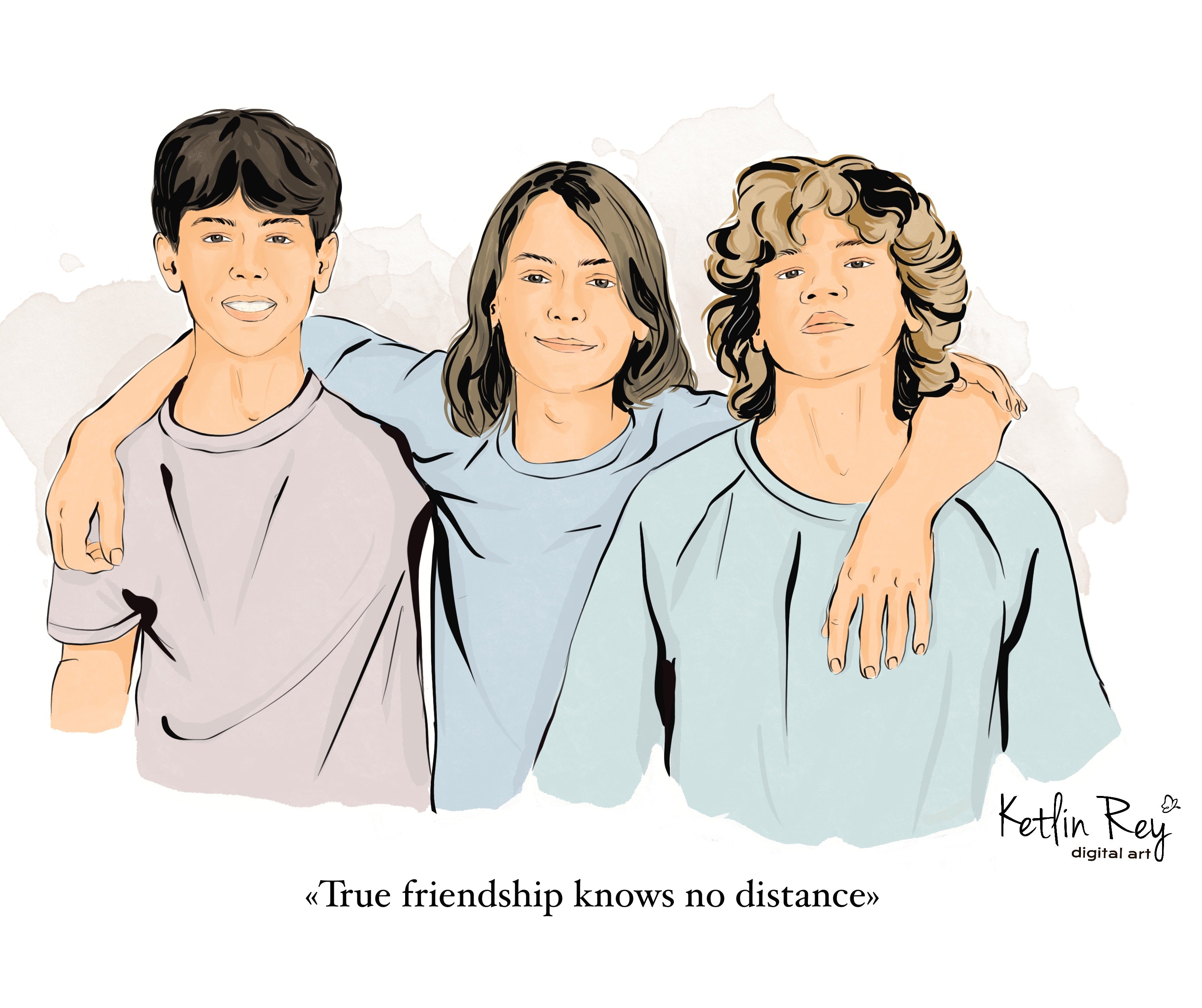 Digital Custom Portrait