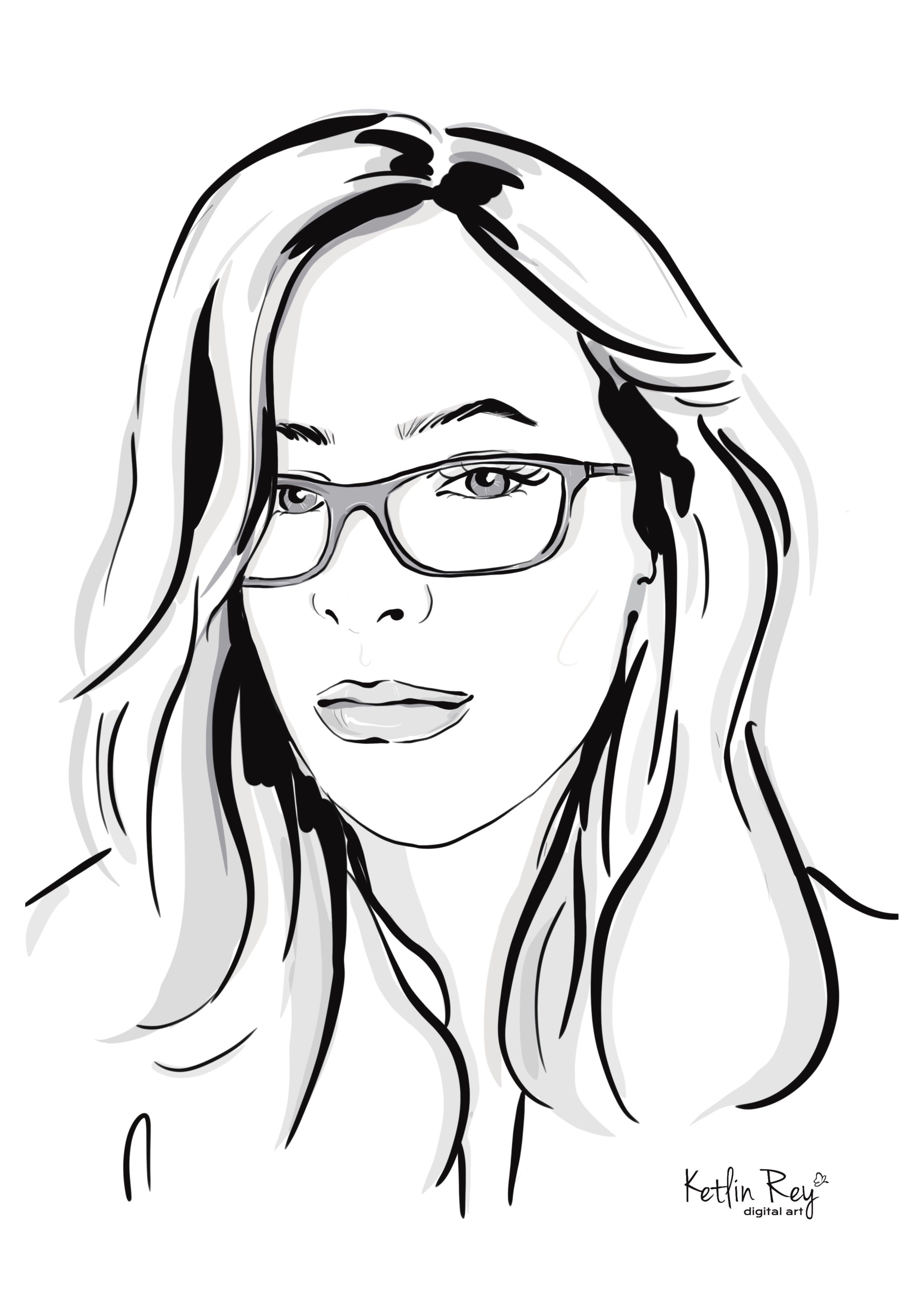 Digital Custom Portrait