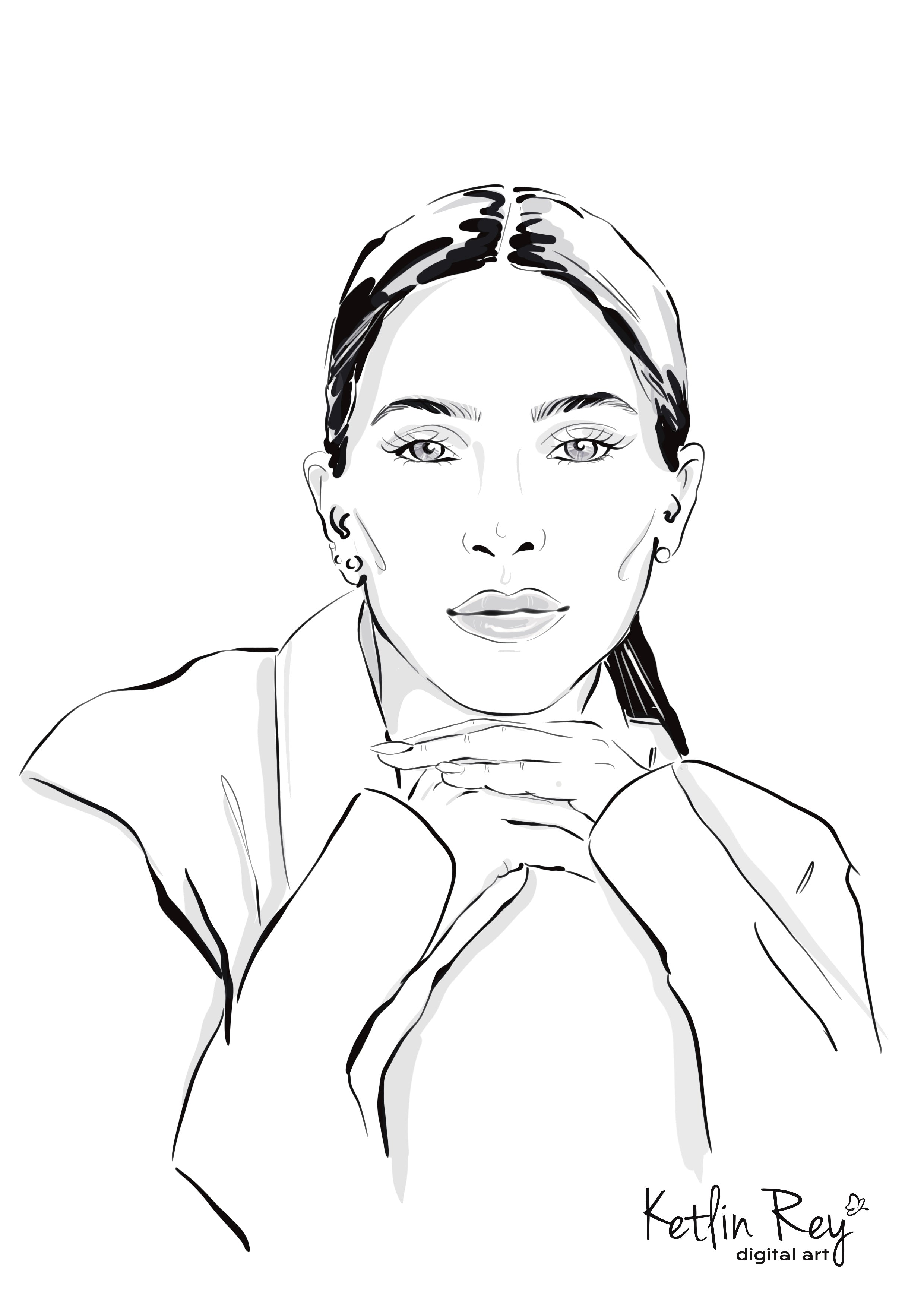 Digital Custom Portrait