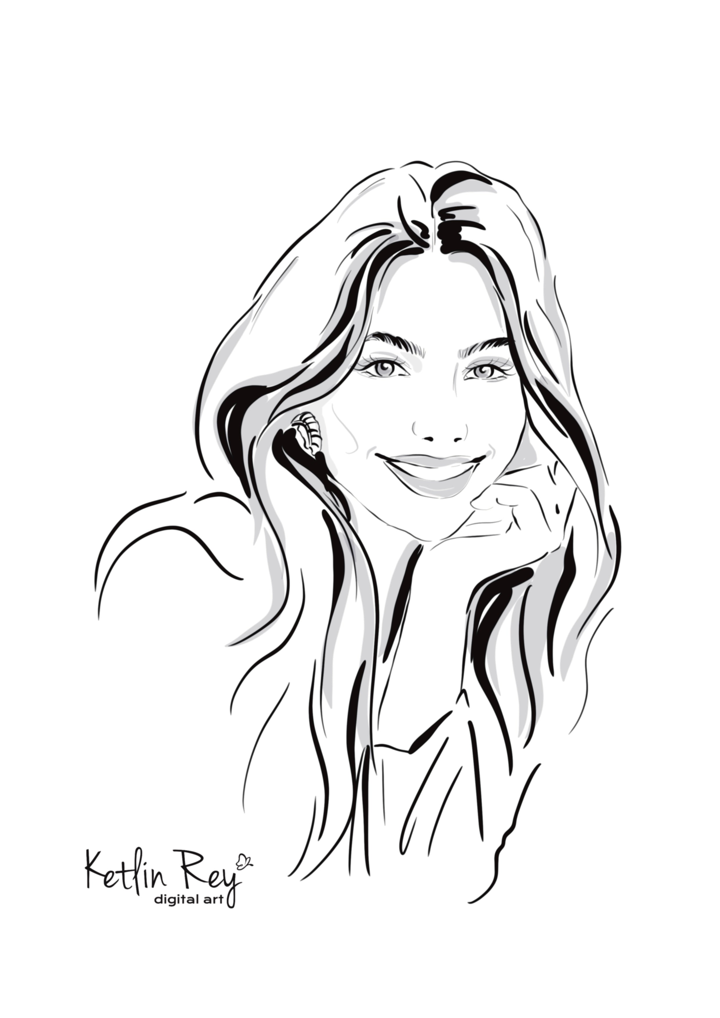 Digital Custom Portrait